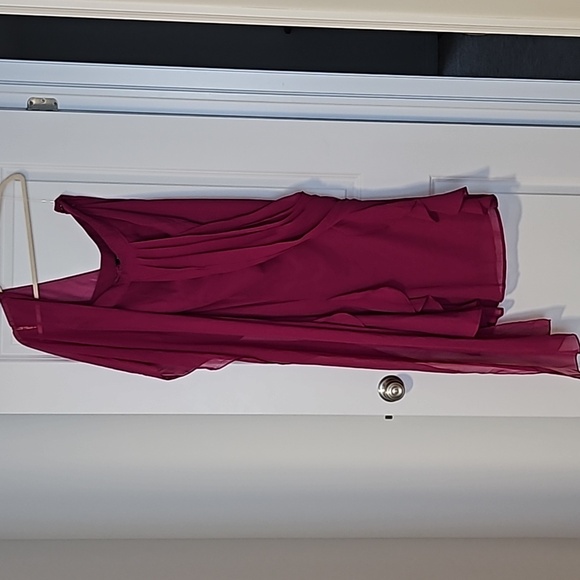 Purple Pre-Stitched Saree With Sequin Embroidered Blouse - Picture 4 of 6